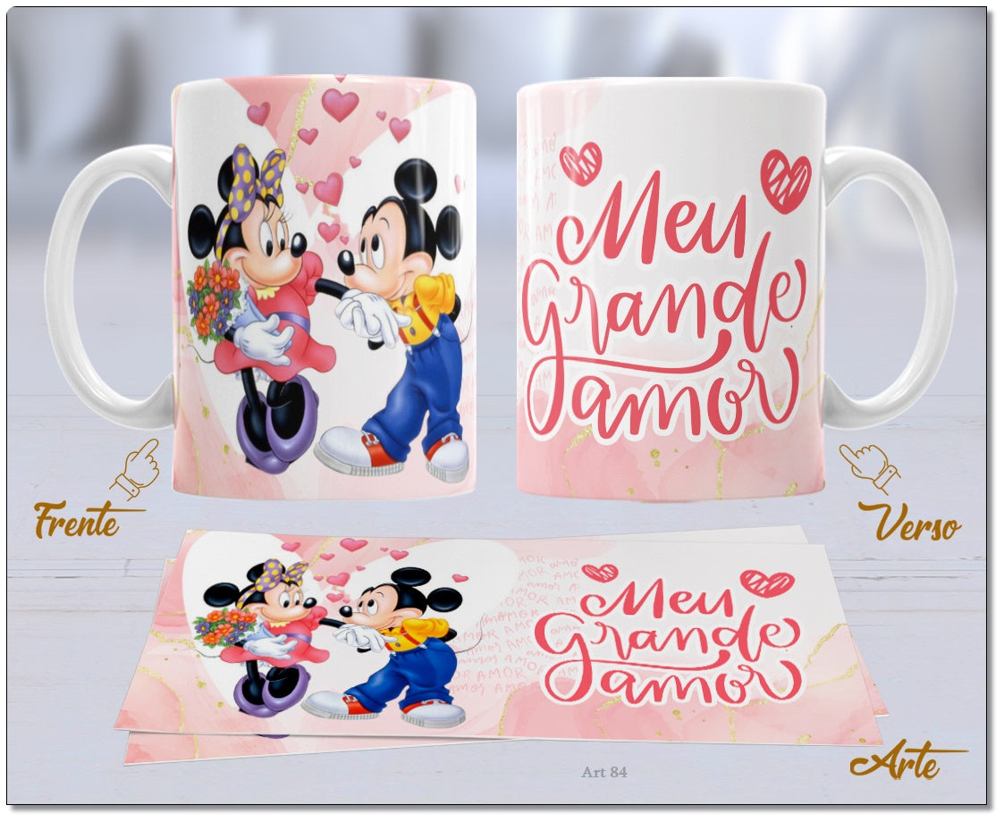 Namorados Mickey e Minie