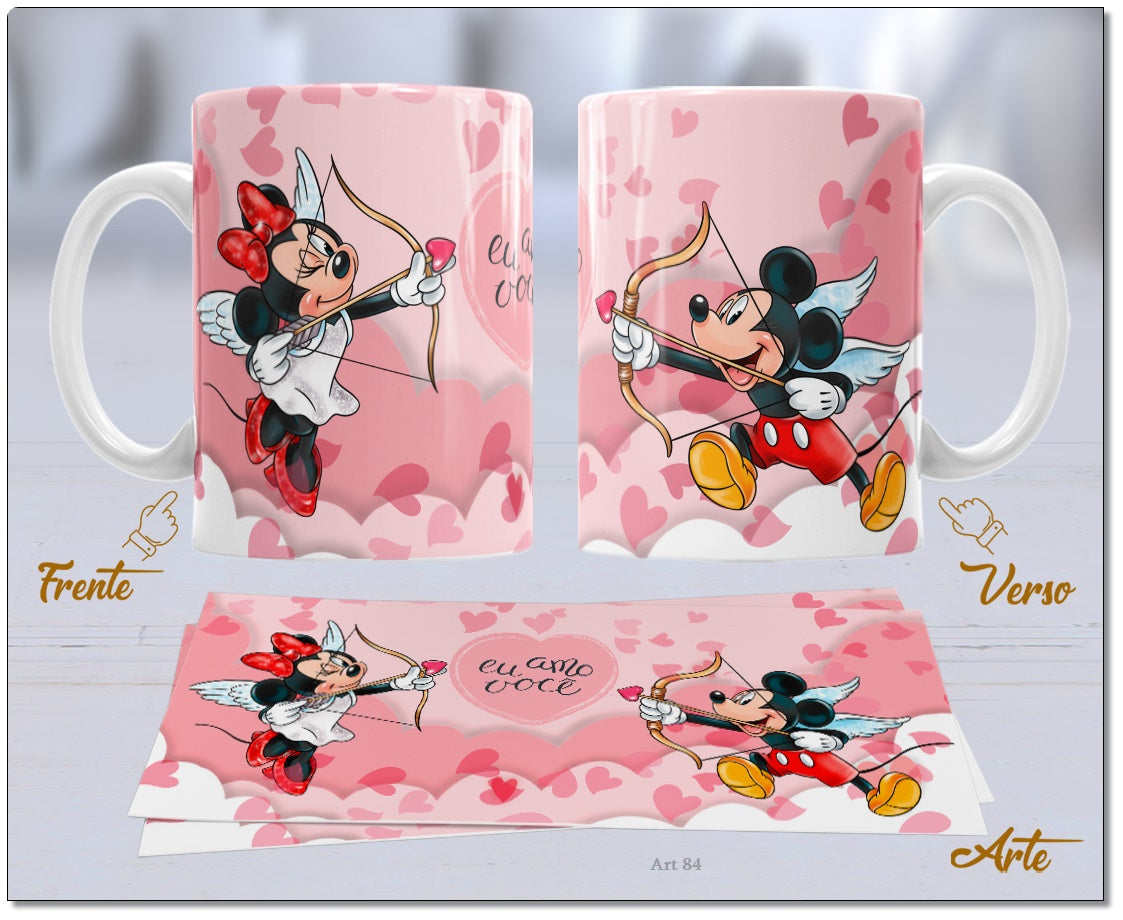 Namorados Mickey e Minie