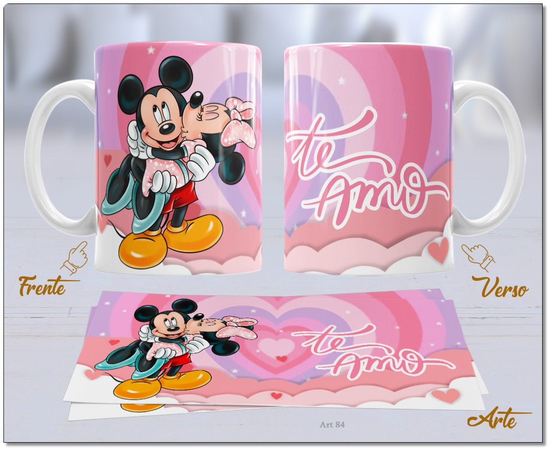 Namorados Mickey e Minie