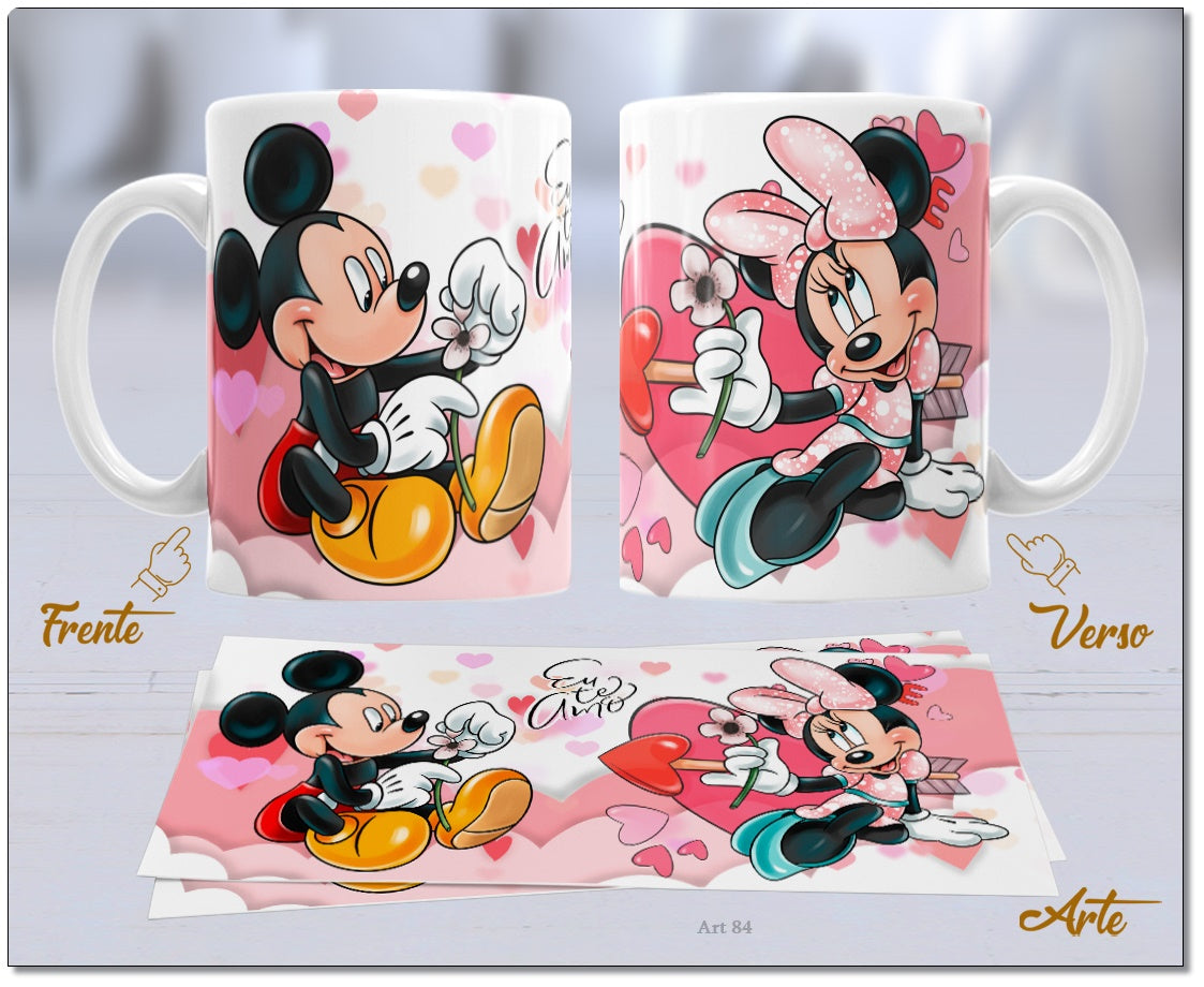 Namorados Mickey e Minie