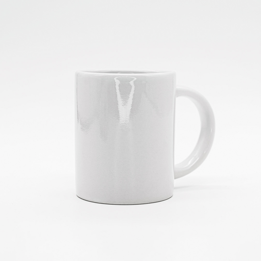 Caneca cerâmica branca - 330ml